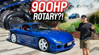 What It’s Like To Drive A 900HP Big Turbo Rotary: Mazda FD RX-7 Bridgeport