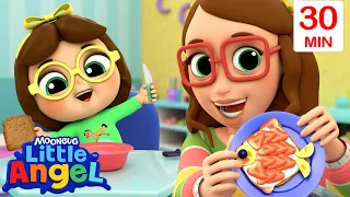 Yes Yes Fruits Are Good For You | Little Angel | Monster Cartoon for Kids
