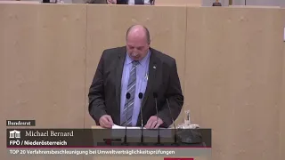 Michael Bernhard - Umweltverträglichkeitsprüfungsgesetz 2000 - 8.11.2018