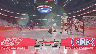 NHL 24 Gameplay Game 82 - Red Wings vs Canadiens (Superstar) [4K 60fps]