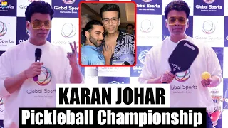 'I Feel Relevant Like Orry' Karan Johar at Pickleball Championship FULL Event