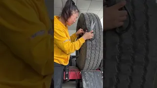 Repair A Big Nail Hole In A Truck Tire Without Replacement