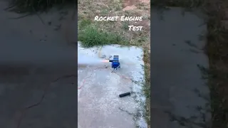 Homemade Rocket Engine -  Successful Test