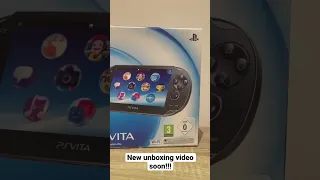 PlayStation Vita (PS Vita) unboxing in 2022