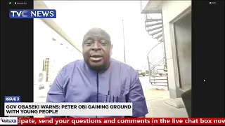 WATCH: Babajide Cautions Supporters of Peter Obi not to Abuse People on Social Media