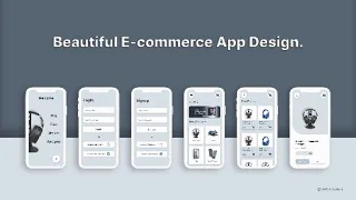 E-Commerce App Design || UI Design || #uidesign #figmadesign