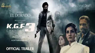 KGF CHAPTER 3 | Official Trailer | Yash | Prabhas | Prashanth Neel | Vijay Kiragandur | Trailer 2023