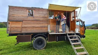 Leben auf 12 m² - ein echt traumhaftes Tiny House auf Rädern!