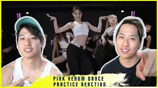 BLACKPINK - ‘Pink Venom’ Dance Practice Video Reaction 블랙핑크 ‘핑크 베놈’ 반응 | Twin Dancers React