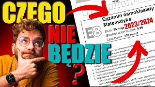 WSZYSTKO o EGZAMINIE ÓSMOKLASISTY z matematyki w 2023/2024❗️