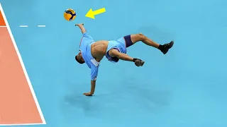 20 Acrobatic Volleyball Saves That Shocked the World