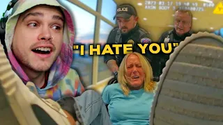 Drunk Lady Goes INSANE During Airport Meltdown