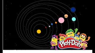👉🏼Cómo hacer los planetas del SISTEMA SOLAR con PLATILINA Play Doh