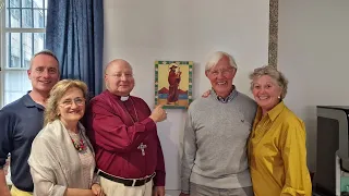 Dean Robert and Fletcher Visit the Casa Anglicana, Santiago de Compostela