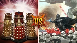 The Empire VS. The Daleks! Cross Universe VS.