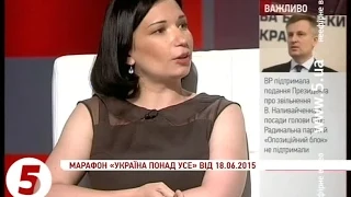 Голосування за відставку Наливайченка показало, що коаліція єдина - Айвазовська