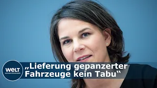 ANNAELNA BAERBOCK: Deutschland wird Ukraine auch mittel- und langfristig militärisch helfen