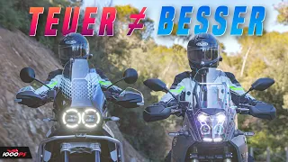 Zwei Gegensätze im Vergleich - Puristin vs. sportliche Diva - Ducati DesertX vs. Yamaha Tenere 700