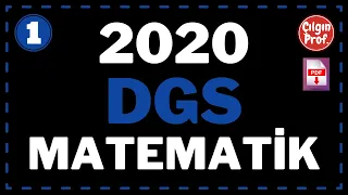 2020 DGS MATEMATİK [+PDF] - 2020 DGS Matematik Soru Çözümleri (1-30)