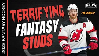 2023-24 Fantasy Hockey Advice - TERRIFYING STUDS - Fantasy Hockey Draft Strategy