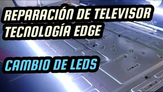 REPARACIÓN DE TELEVISOR SAMSUNG MODELO UN50NU7100 PANTALLA OSCURA PROCESO DE REPARACIÓN COMPLETÓ.