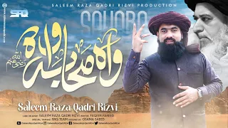 Wah Sahaba Wah | New Manaqbat 2023 | Saleem Raza Qadri Rizvi