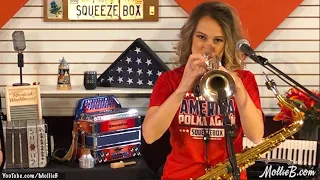 "Pretty Dancing Girl Polka" - Mollie B, Ted Lange and Dana Lindblad (Home Session #42)