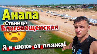 #АНАПА НЕВЕРОЯТНЫЙ ПЛЯЖ В БЛАГОВЕЩЕНСКОЙ! МОРЕ - КОМПОТ! ЖАРА +30! ОТДЫХ В  БЛАГЕ СЕЗОН 2022!