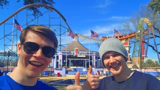 Big Day at Six Flags Over Texas! | Six Flags Over Texas Vlog