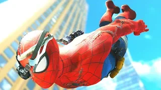 Marvel's Spider-Man: Silver Lining (DLC) - Cyborg Spider-Man Gameplay: Free Roam & Crime Fighting