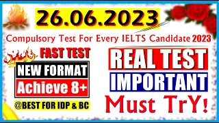 IELTS LISTENING PRACTICE TEST 2023 WITH ANSWERS | 26.06.2023