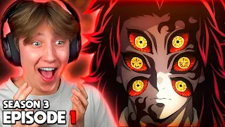 UPPER RANK 1 REVEALED! - Demon Slayer Season 3 Episode 1 Reaction