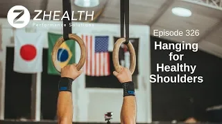 Hanging for Healthy Shoulders