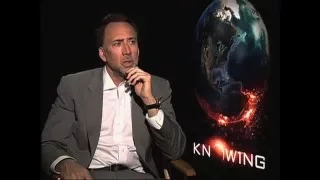 Nicolas Cage Interview for 'Knowing' (2009)