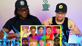 TOO FIRE BRUH!! | BTS, Jimmy Fallon and The Roots Sing Dynamite (REACTION)