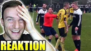 KREISLIGA BEST OF! FOULS, ROTE KARTEN und FAILS | Sascha Huber Reaktion