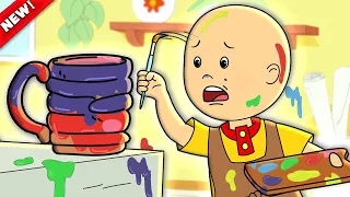 Pottery Chaos | Caillou | Cartoons For Kids | WildBrain Kids