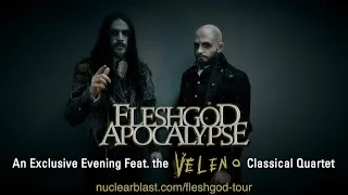 FLESHGOD APOCALYPSE - 2020 North American Tour Invite featuring VELENO Classical Quartet