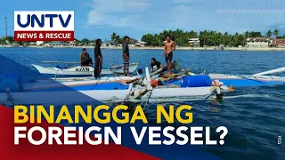 May-ari ng bangkang binangga umano ng foreign ship sa Occ  Mindoro, nais maghain ng maritime protest