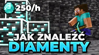 Jak znaleźć DIAMENTY w  Minecraft 1.19 1.20 (NAJLEPSZY SPOSÓB)