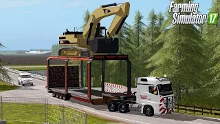 Farming Simulator 17 - Unser Bauhof Weber Doppel-Schwertransporter + Downloadlink!