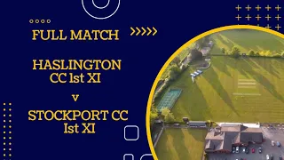 Haslington CC 1st XI v Stockport CC 1st XI