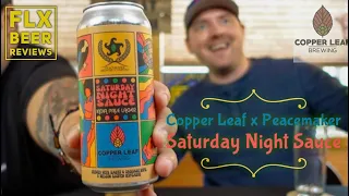 Copper Leaf Brewing | Saturday Night Sauce (India Pale Lager) | Beer Review #538