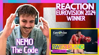 🇨🇭 Reaction Nemo - The Code | Switzerland Eurovision 2024 Grand Final Winner (SUBTITLED)