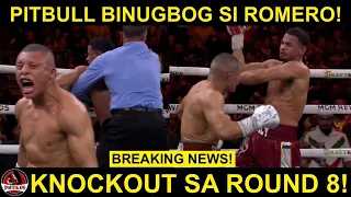 BREAKING: Pitbull Isaac Cruz BINUGBOG si Rolly Romero! KNOCKOUT sa Round 8! Bagong Champion