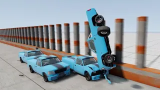 D-series Blowover/Airborne Crash Compilation - BeamNG.drive