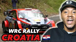 AMERICAN REACTS To WRC Rally Croatia 2022 - INSANE SPEED