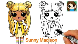 How to Draw Rainbow High Fashion Doll 🌈 Sunny Madison