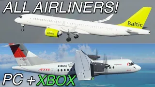 ALL AIRLINERS Coming To MSFS! | Upcoming Planes for PC & Xbox!