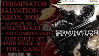 Terminator Salvation Xbox 360 (Hard) Full Game Walkthrough (No Commentary)